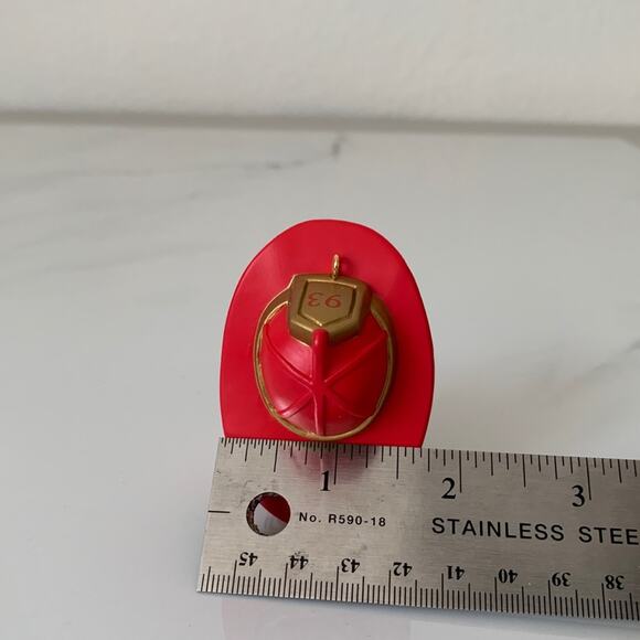 1993 Hallmark Dalmatian Firefighter Ornament - Picture 6 of 9